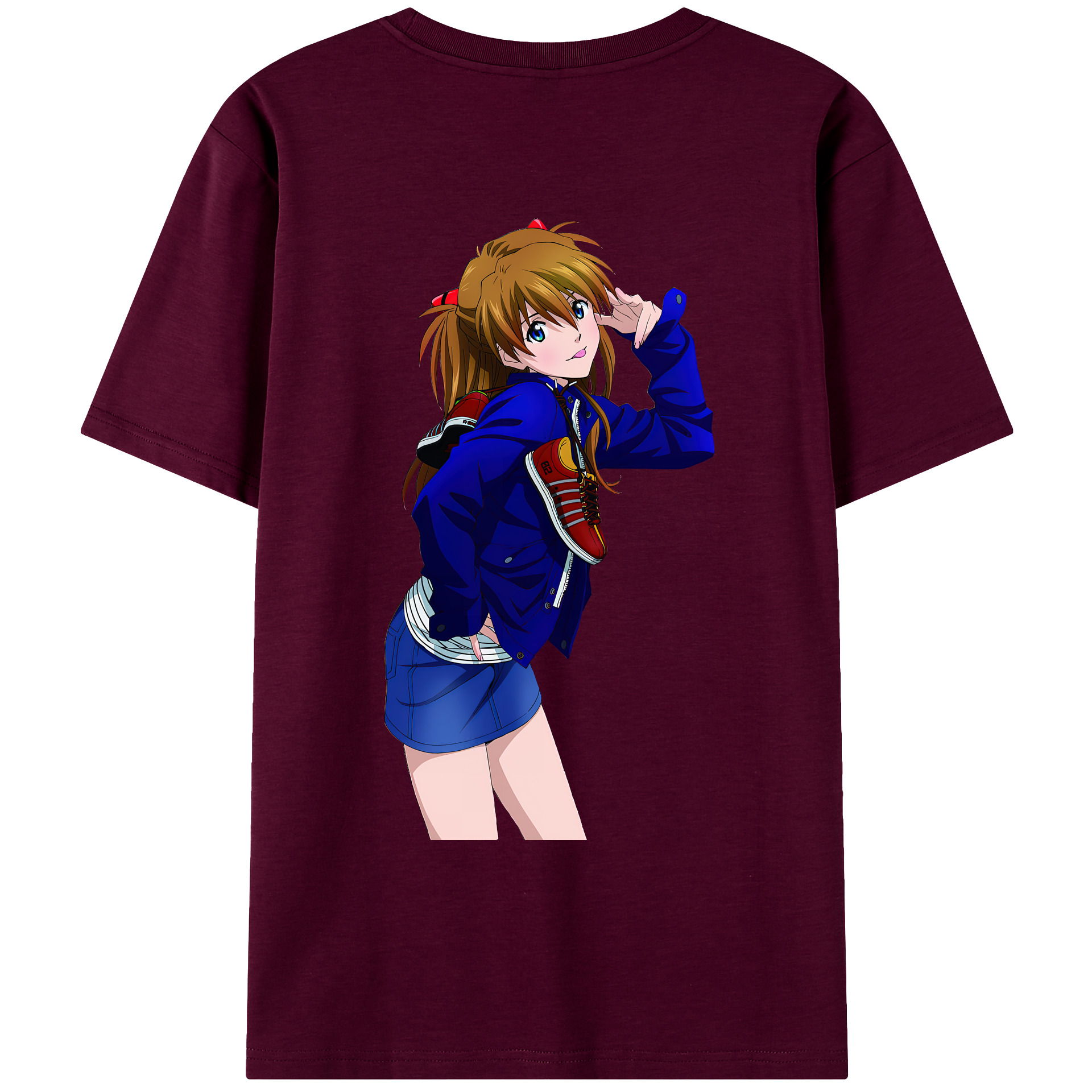 （画像用） EVA 新世紀エヴァンゲリオン レディース半袖Tシャツ(バックプリント)